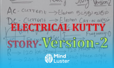 Single phase vs three phase AC vs DC phase angle Frequency in Tamil