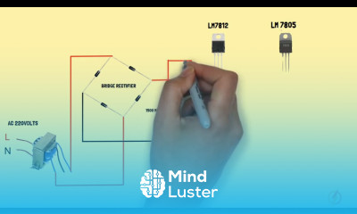 AC to DC Converter 22OV AC to 12V 5V DC regulated power supply circuit diagram