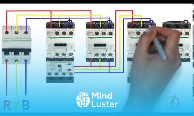 Star delta starter reverse forward power wiring connection star delta starter Circuit ranger