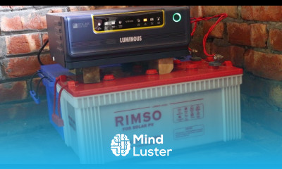 How To Connect IPS With Two Battery luminous nxg 1400 solar inverter