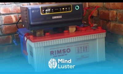 How To Connect IPS With Two Battery luminous nxg 1400 solar inverter