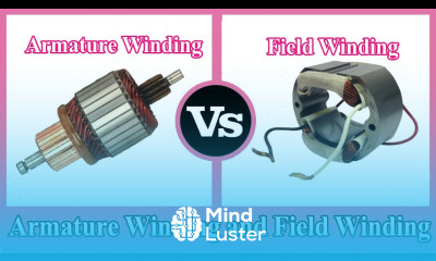Armature Winding and Field Winding Difference between Armature and Field