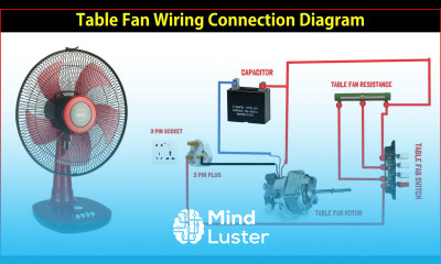 Learn Table Fan Wiring Connection Diagram - Mind Luster