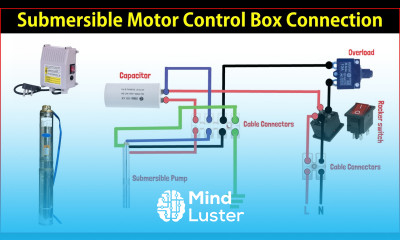 Submersible Motor Control Box Connection । Motor Control Box