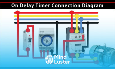 On Delay Timer Connection Diagram
