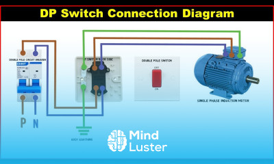 DP Switch Double Pole Switch Wiring DP Switch Connection Diagram