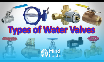 Types of Water Valves Plumbing Valve Types