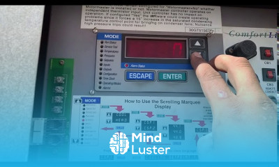 How reset Carrier 30gtn air cooled chiller alarm