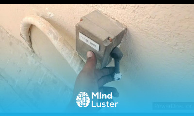 Ac indoor unit supply line wire burn