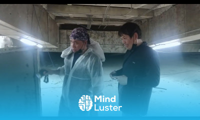 AHU Duct clean by heavy vacuum machine