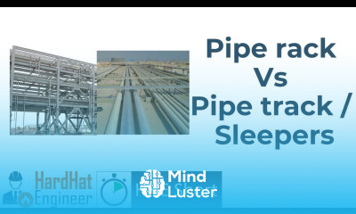 What is the difference between Pipe rack and Pipe track sleepers SHORT