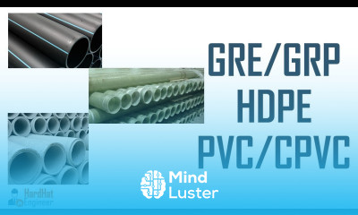 Non Metal GRE GRP PVC CPVC Cement HDPE Piping Training Video 6