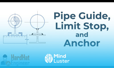 What is the Difference Between Anchor Guide and Limit Stop in Pipe Support