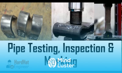 Pipe Inspection and Testing requirements