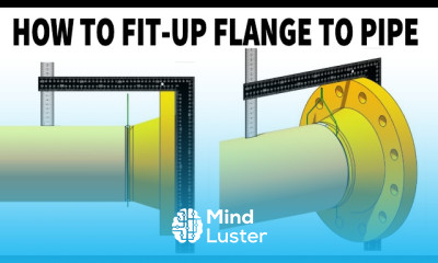 pipe to flange fit up three different methods