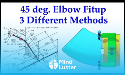 3 Different Methods to fit up 45 Degree Elbow