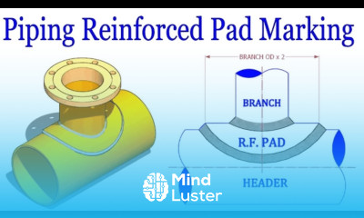 How to Mark a Piping Reinforced Pad Layout