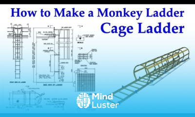 How to make a cage ladder monkey ladder केज लैडर कैसा बनाएंगे DOWNLOAD DRAWING