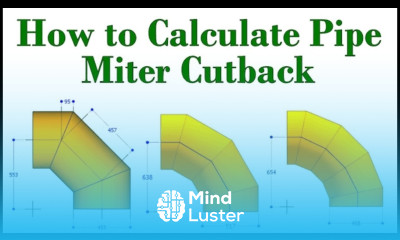 How to Calculate Miter Cutback Easy Method