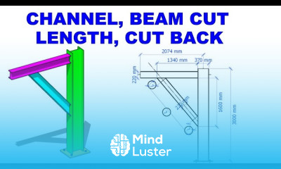 How to cut channel and beam any degree