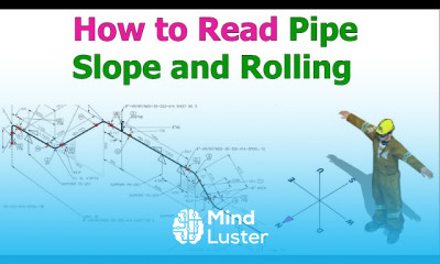 Pipe Rolling Horizontal Vertical Slope Tutorial for Fitters