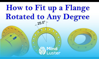 How to fit up a Flange to a pipe to any degree