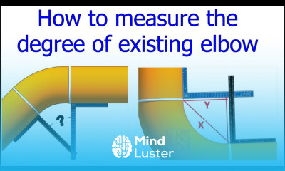How to Measure the degree of an existing elbow