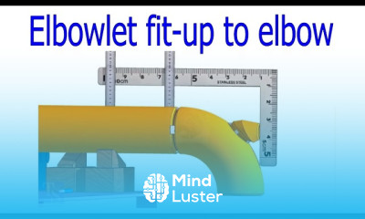 How to fit up Elbowlet on an Elbow