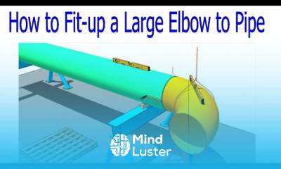 Large Elbow fit up to a pipe