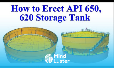 API 650 620 Cone Roof Storage Tank Erection Method