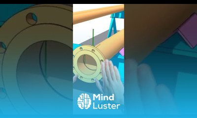 How to fit up a flange to a pipe shorts