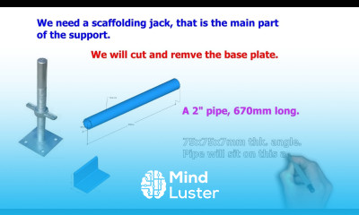 HOW TO FABRICATE AN ADJUSTABLE PIPE STAND FOR LOW COST TUTORIAL