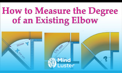 How to Measure the degree of an existing elbow