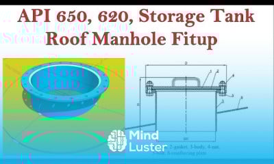Learn API 650 620 STORAGE TANK CONICAL ROOF MANHOLE FIT UP TUTORIAL ...