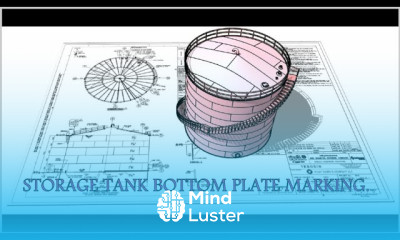HOW TO MARK BOTTOM PLATS API 650 Storage tank study from basic series 1 TUTORIAL