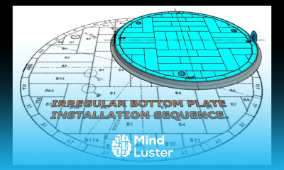API 650 STORAGE TANKS HOW TO INSTALL AN IRREGULAR BOTTOM PLATE TUTORIAL
