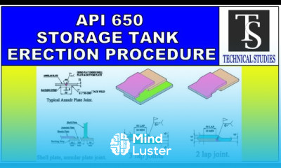 API 650 STORAGE TANK ERECTION PROCEDURE ROOF PLATE DOME ROOF ROOF STRUCTURE FLOATING ROOF