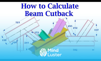 How to Mark Beam Column Cutback
