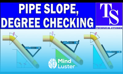 HOW TO CHECK THE SLPOE OR DEGREE OF A PIPE