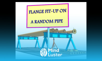 HOW TO FIT UP A FLANGE TO A RANDOM PIPE TUTORIAL
