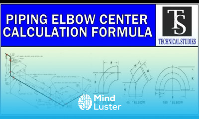 Pipe elbow center calculation formula for Fitters and Fabricators