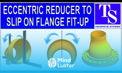 ECCENTRIC REDUCER TO SLIP ON FLANGE FIT UP
