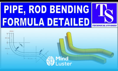 STEEL PIPE HOW TO CALCULATE AND MARK PIPE OR ROD BENDS fit up TUTORIAL