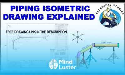 Piping isometric drawing explained Ex 009 DOWNLOAD DRAWING