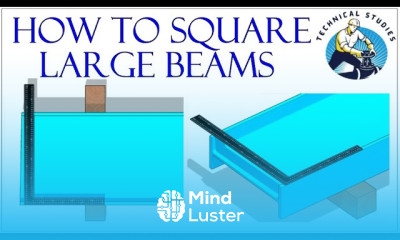 How to square a large beam