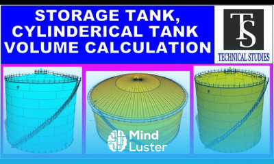 How to calculate the volume of liquid in a storage tank or cylindrical tank