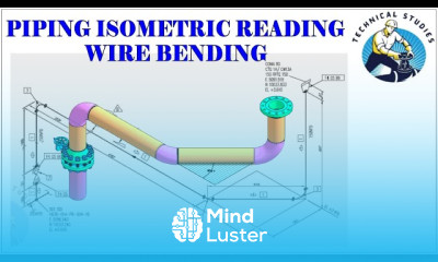 Learn Piping isometric drawing reading and wire bending tutorial - Mind ...