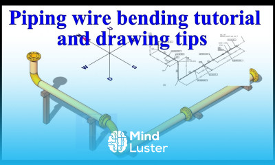 Learn pipe wire bending fast and easily visualized tutorial piping tips ...
