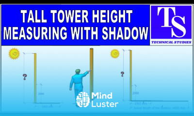 TALL CHIMNEY TOWER COLUMN HEIGHT MEASURING USING ITS SHADOW Pipe fit up tutorials