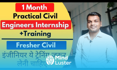 Internship for Fresher Civil Engineers 1 Month Internship Training Program Civil Engineering